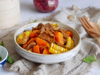 极客美食：增强抵抗力-电饭煲版胡萝卜炖牛肉