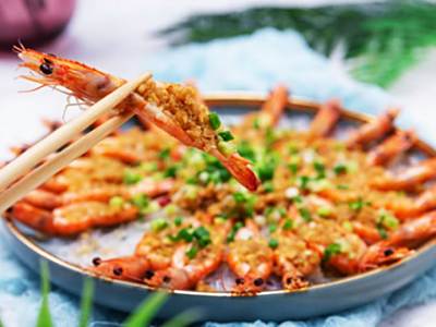 极客美食：年夜饭之—电蒸箱版蒜蓉粉丝虾