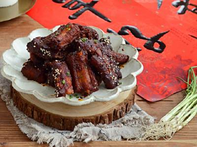 极客美食：年夜饭之—电烤箱版香辣排骨