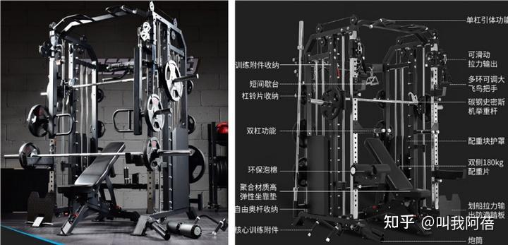健身椅锻炼方法_史密斯一体机_家用健身器材选购