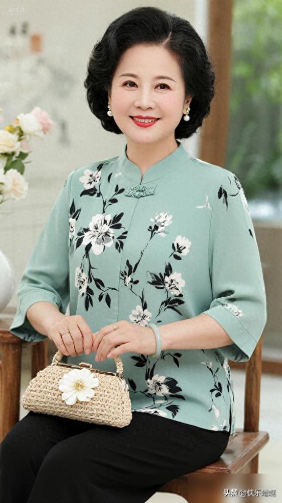 淘宝广场舞中老年服装裤子_清爽减龄服装_中老年夏季穿搭