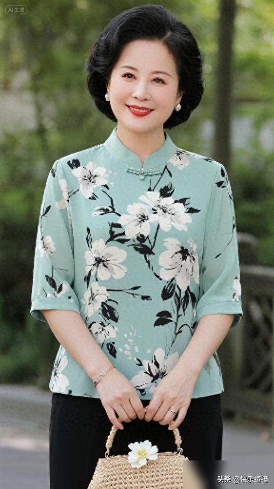 淘宝广场舞中老年服装裤子_清爽减龄服装_中老年夏季穿搭