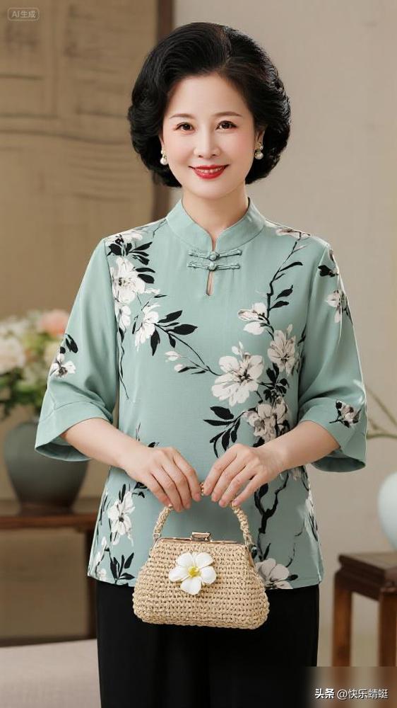 淘宝广场舞中老年服装裤子_清爽减龄服装_中老年夏季穿搭