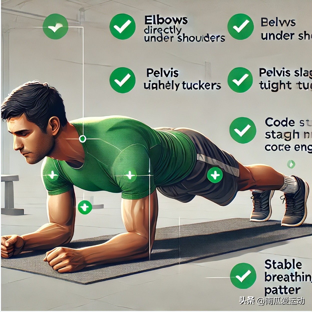 平板支撑姿势细节_健身椅支撑怎么做_平板支撑时间提升