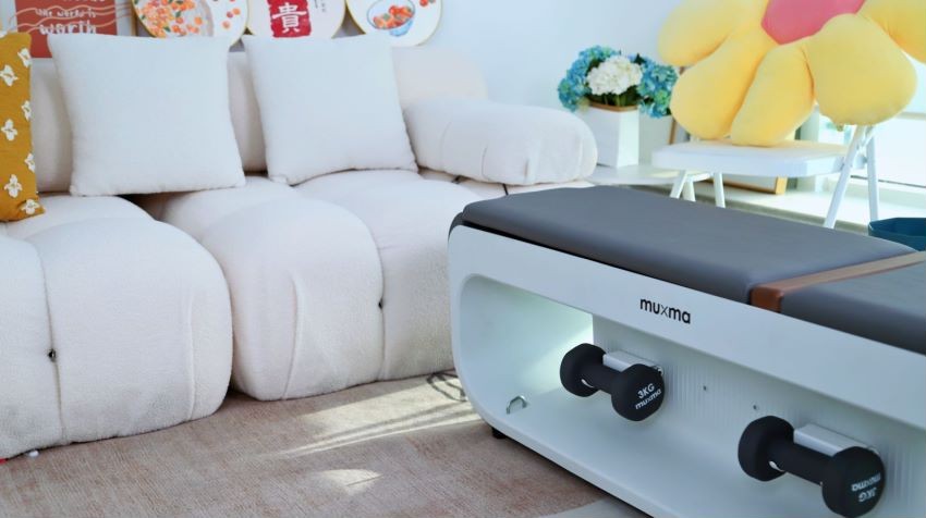 小米有品沐小马活力健身凳Free-fit Bench_沐小马健身凳家用推荐_多功能哑铃凳健身椅
