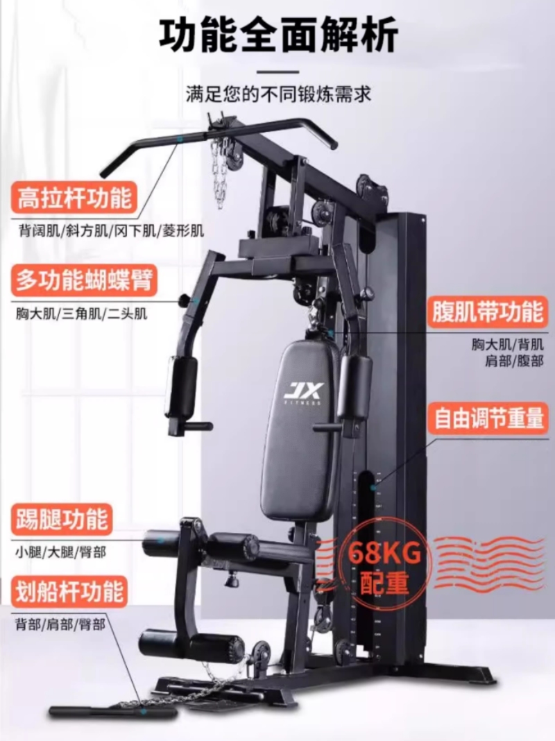 力量训练器在现代健身房中的应用场景