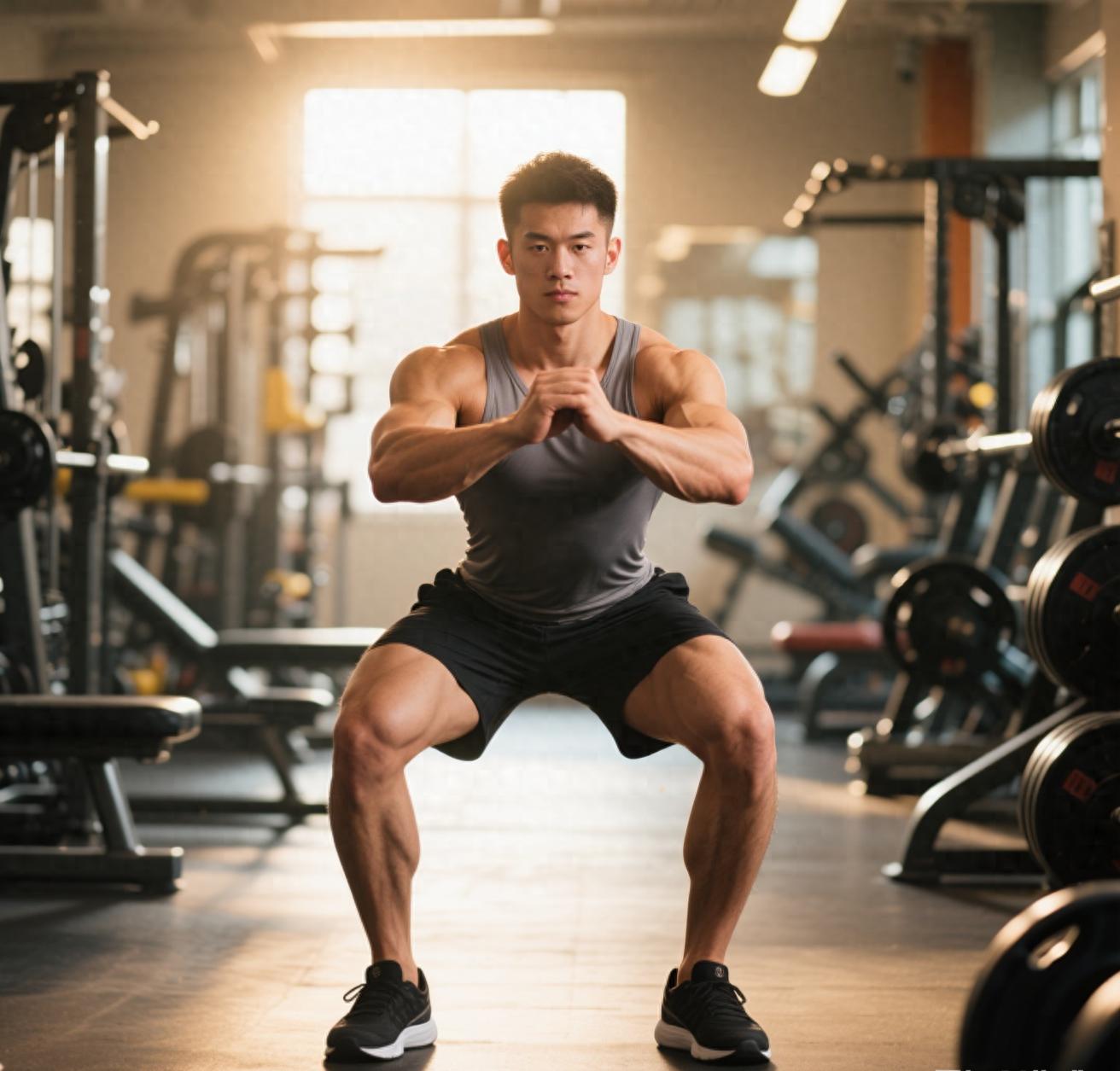 深蹲全身肌肉锻炼效果_深蹲被低估的隐藏好处_健身椅的好处