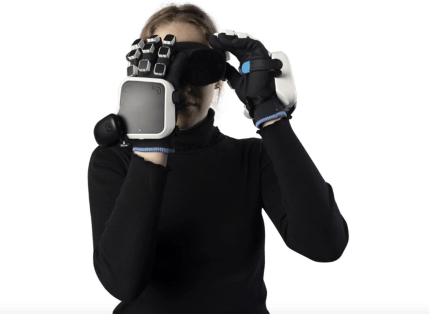 VR触觉手套 Senseglove Nova 2 力反馈手套_健身手套多少钱